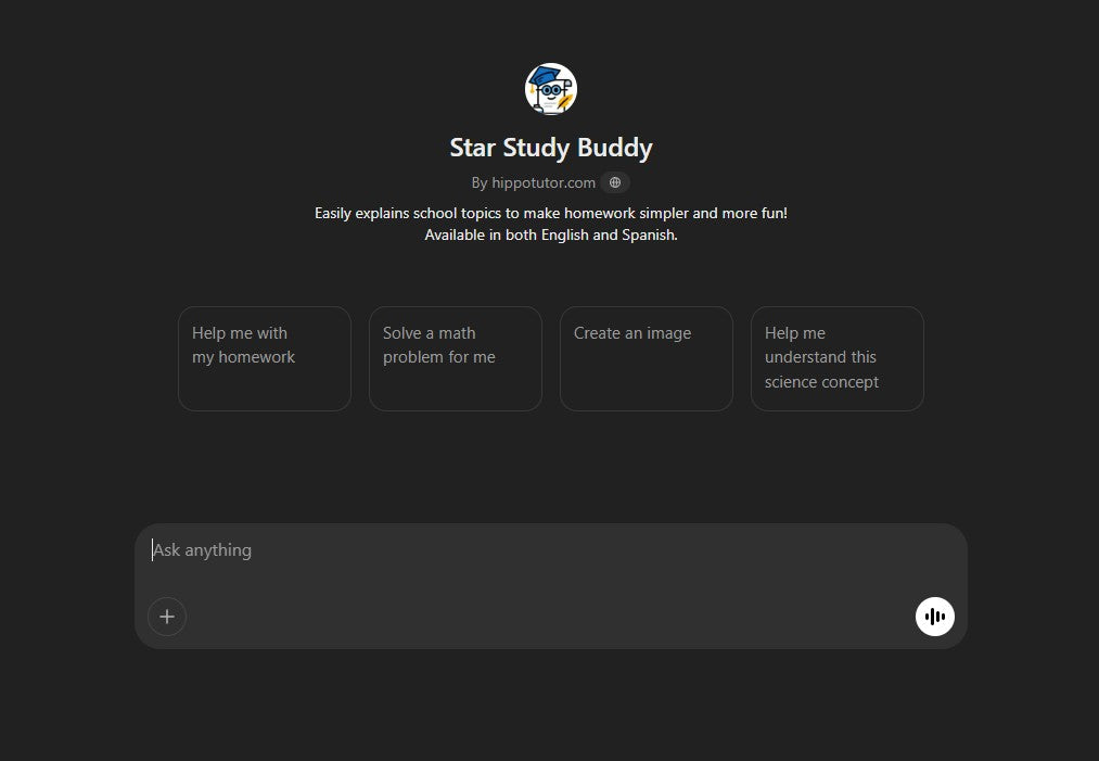 Star Study Buddy - “Interactive AI Tutor for Grades 1–12 (Workbook System)”